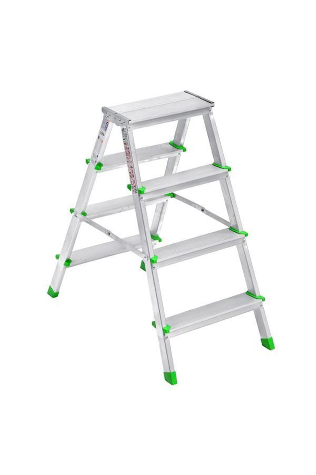 Molli Sm Saraylı 4+4 Çift Taraflı Alüminyum Merdiven