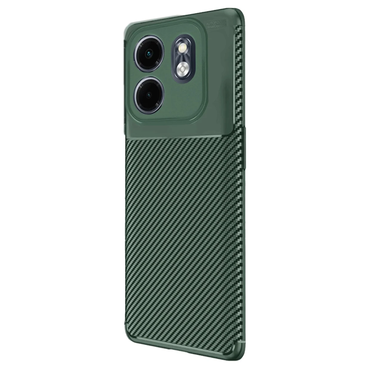 Smart 9 Auto Focus Karbon Fiber Kılıf - Koyu Yeşil