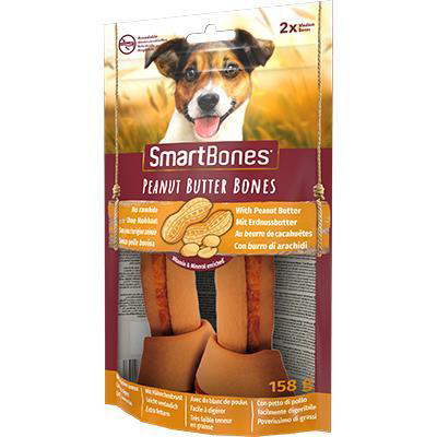 Smart Bones Fıstık Ezmeli Medium Köpek Ödül 158 Gr