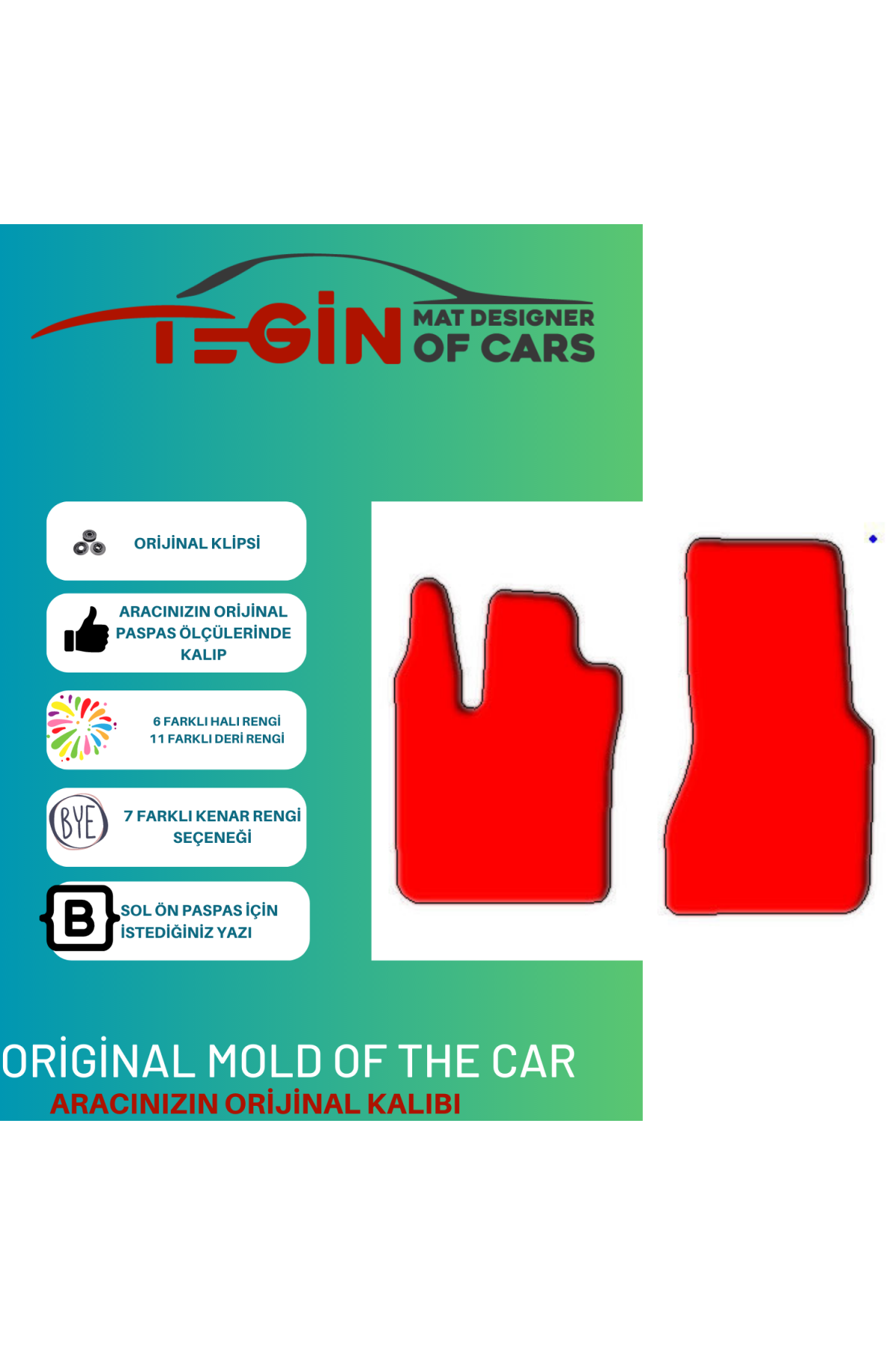 Smart Fortwo W453 2015 + Prime Siyah Kırmızı Deri Sarı Kenar Pasp