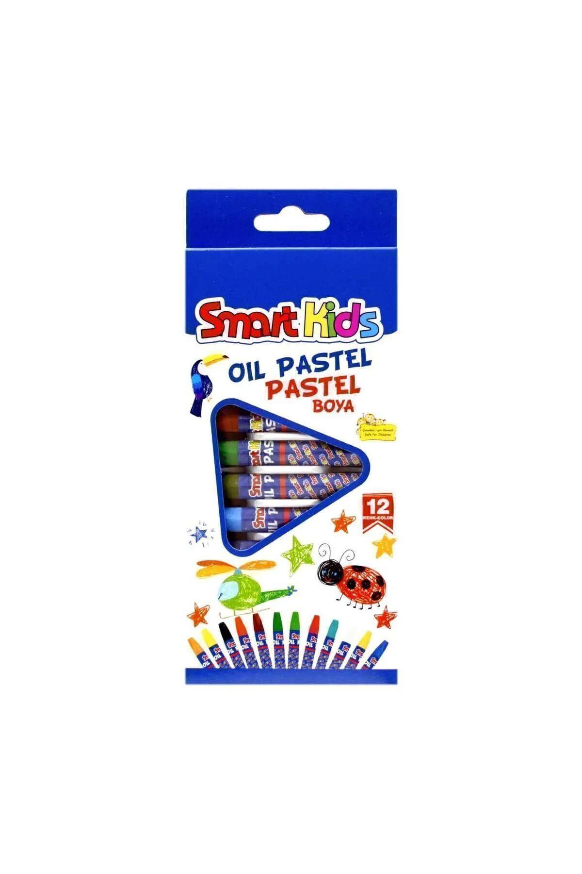 Smart Kıds 3557 Pastel Boya 12 Renk – 12 Li Paket