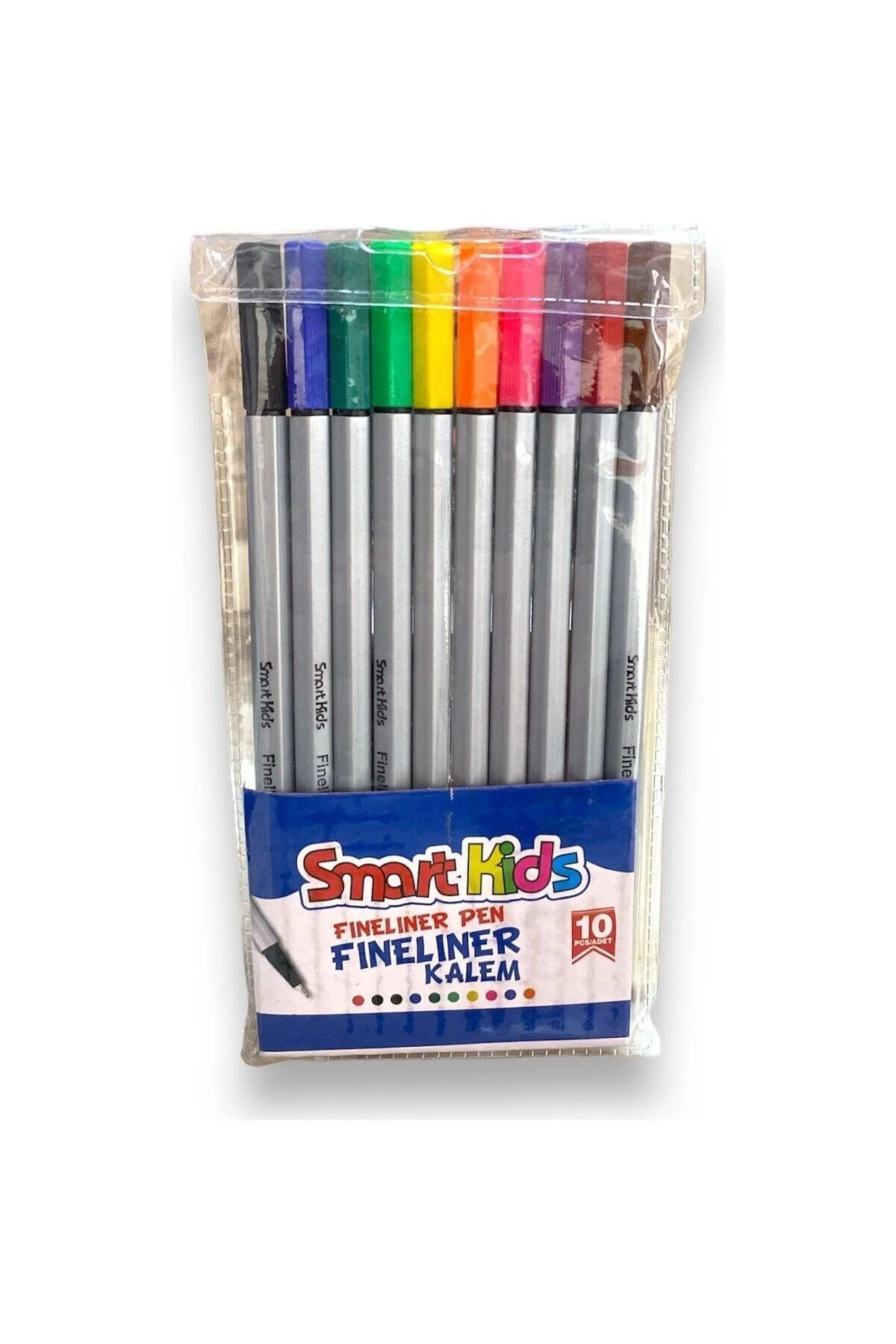 Smart Kıds 3563 Fınelıner Kalem 10 Renk Pvc Paket