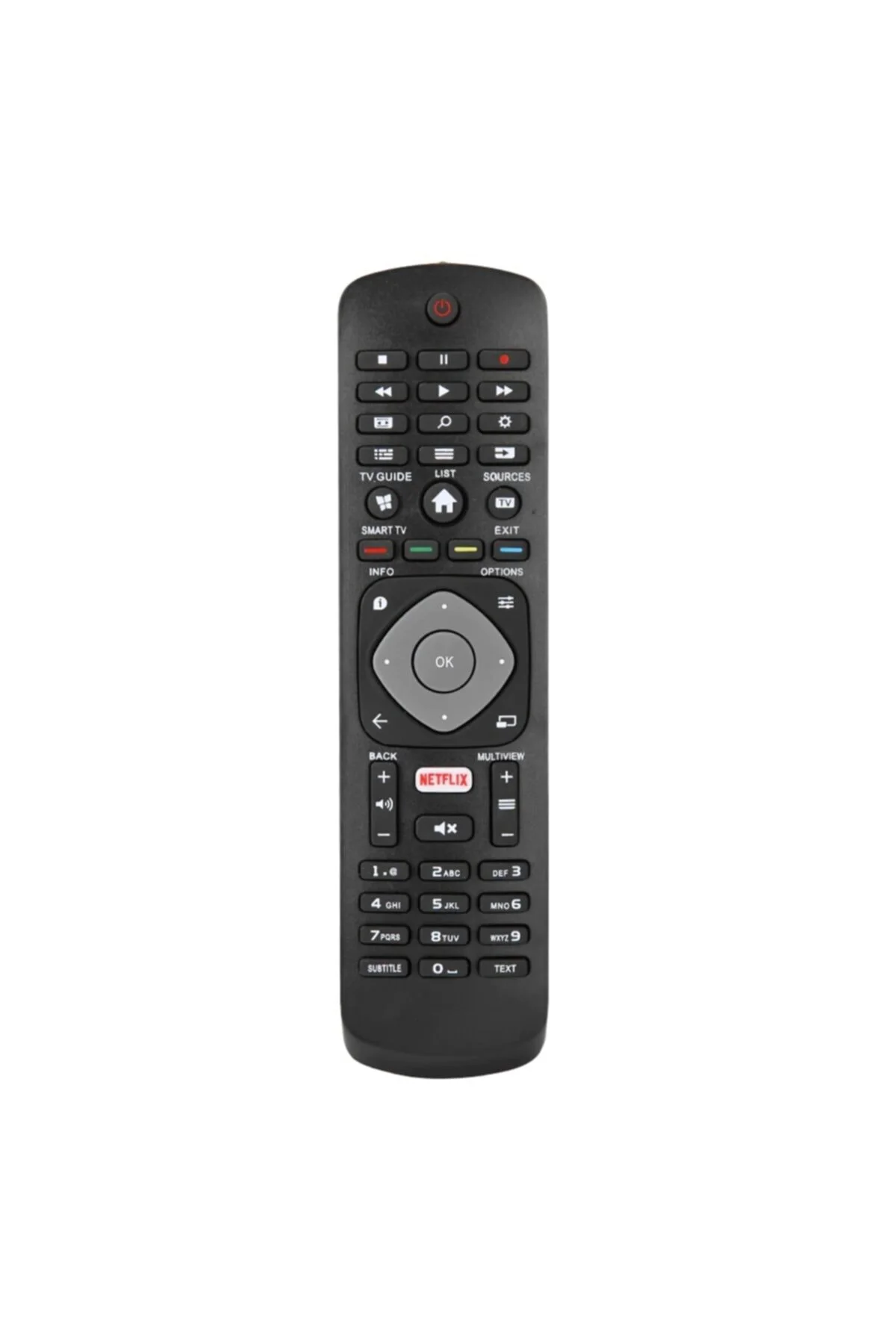 Smart Led Tv Kumandası Netflix Tuşlu Smart Led Tv Kumandası Netflix Tuşlu