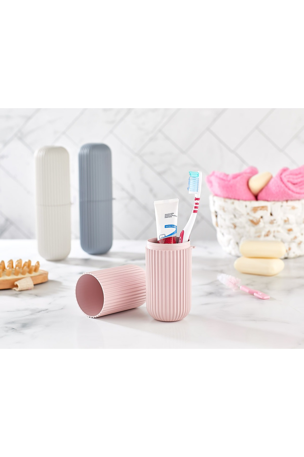 Giftmatikcenter Smart Seyahat Kabı Çanta İçi Makyaj Kutusu