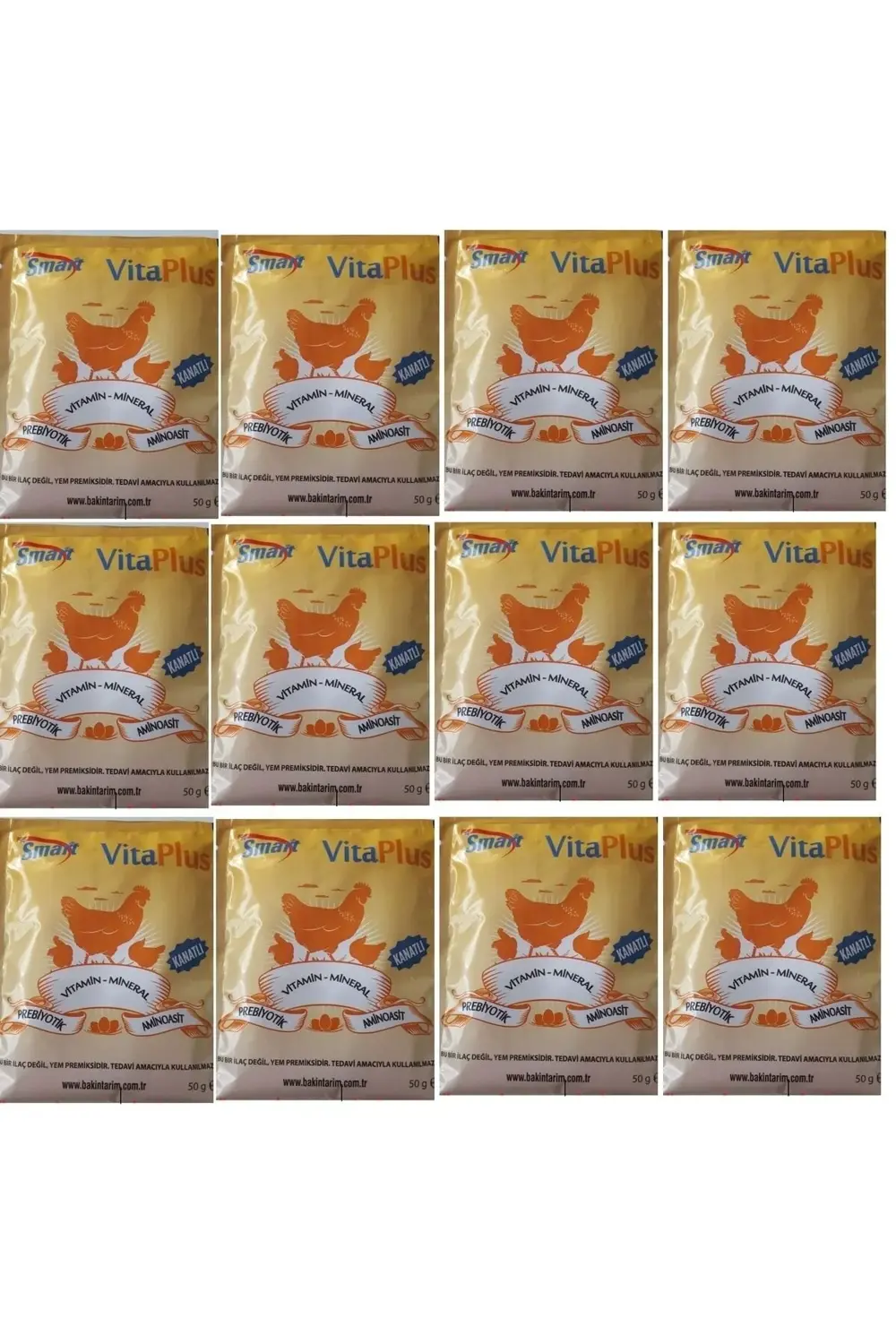 Smart Vita Plus 50 gr (VİTAMİN MİNERAL AMİNOASİT VE PREBİYOTİK IÇ