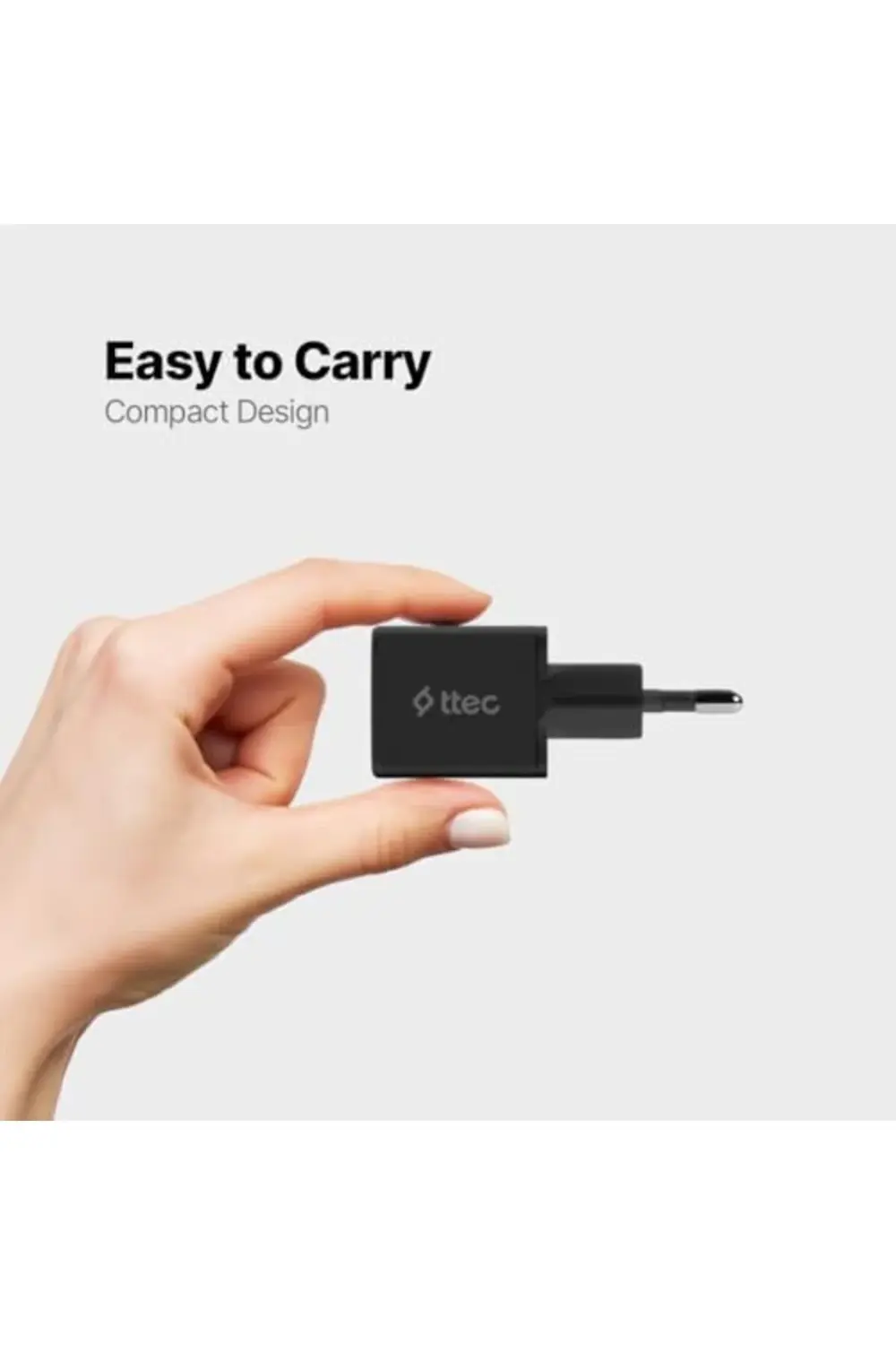 SmartCharger 20W PD Seyahat Hızlı Şarj Aleti 2SCP01S 395519