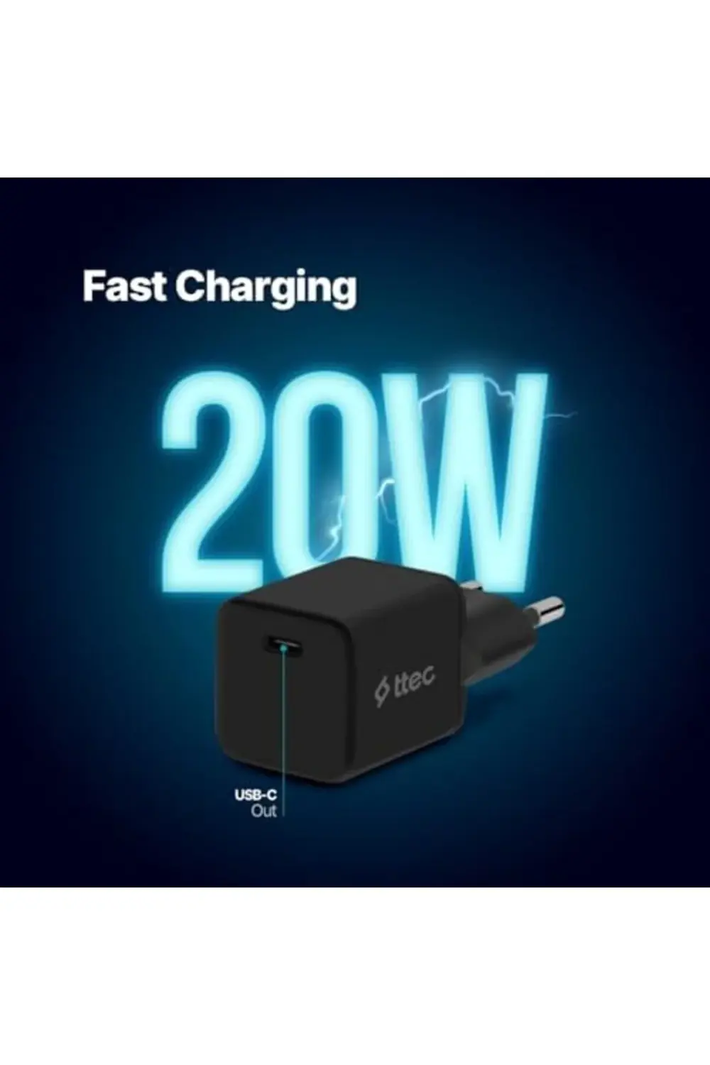 SmartCharger 20W PD Seyahat Hızlı Şarj Aleti 2SCP01S 395519