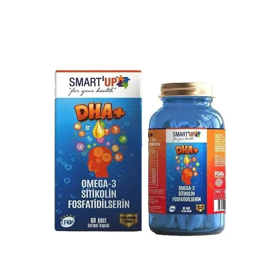 Smartup Omega-3 Dha Softgel 60 Kapsül Smartup Omega-3 Dha Softgel 60 Kapsül