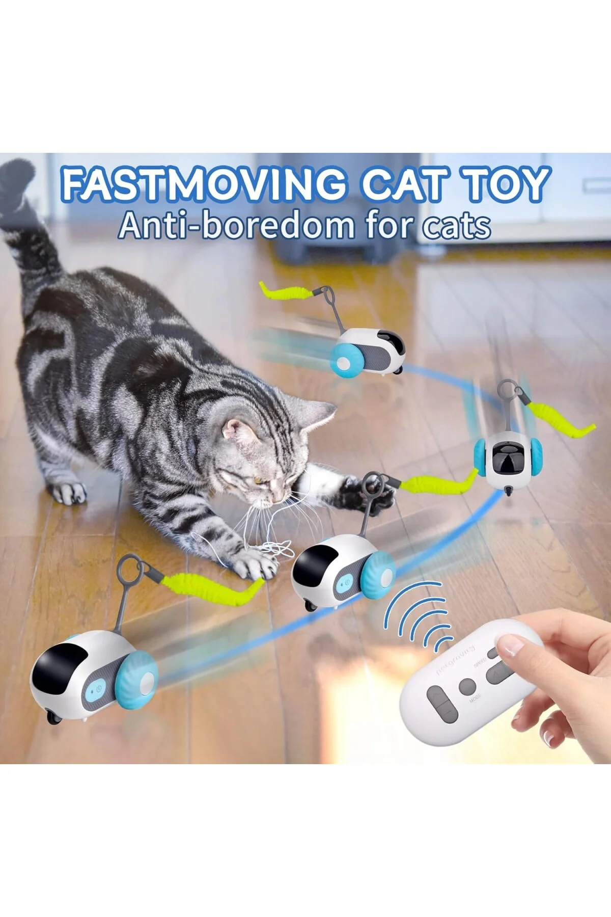 Smartyflip kedi oyuncağı, kediler için etkileşimli oyuncak, 2 modlu kedi oyuncağı, a Smartyflip kedi oyuncağı, kediler için etkileşimli oyuncak, 2 modlu kedi oyuncağı, a