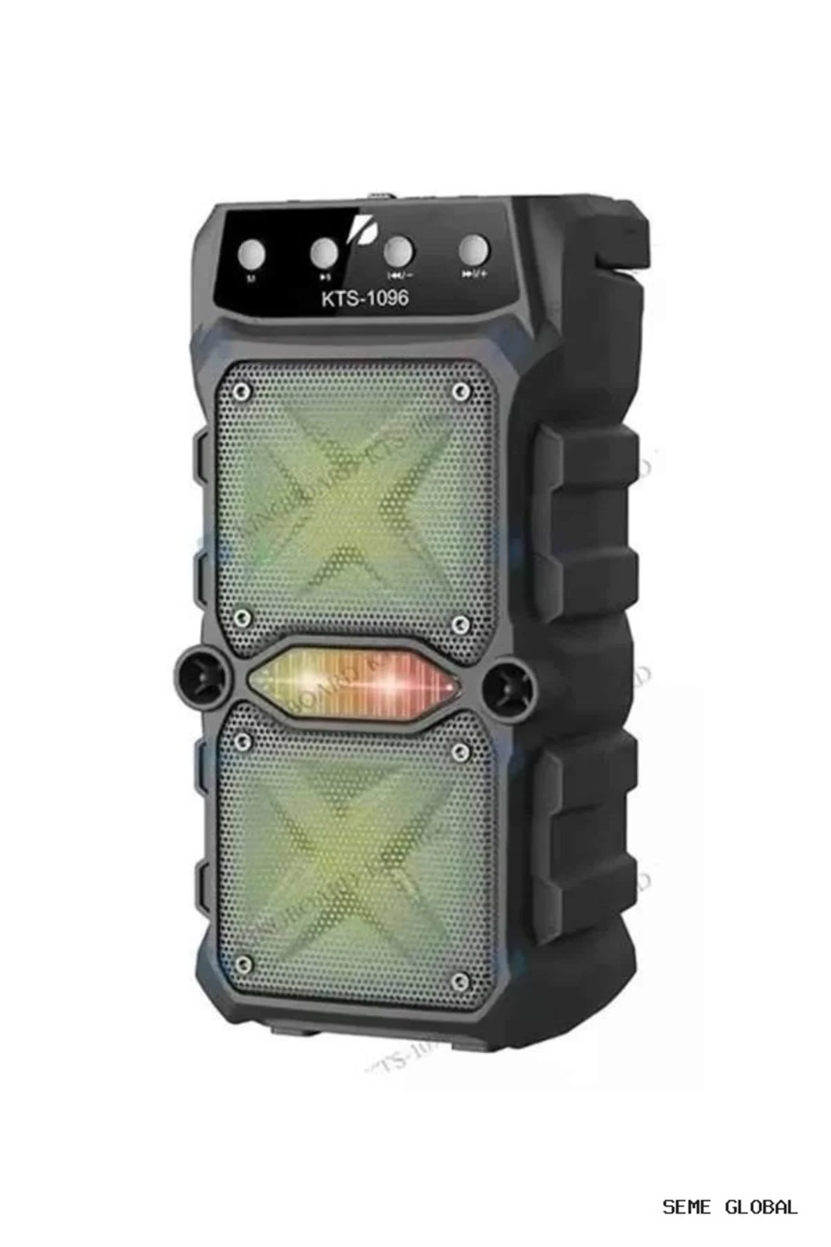 SMGLOBAL Taşınabilir Kablosuz Bluetooth Hoparlör Uzun Pil Ömrü (10100) Led Işıklı SMGLOBAL Taşınabilir Kablosuz Bluetooth Hoparlör Uzun Pil Ömrü (10100) Led Işıklı - Görsel 2