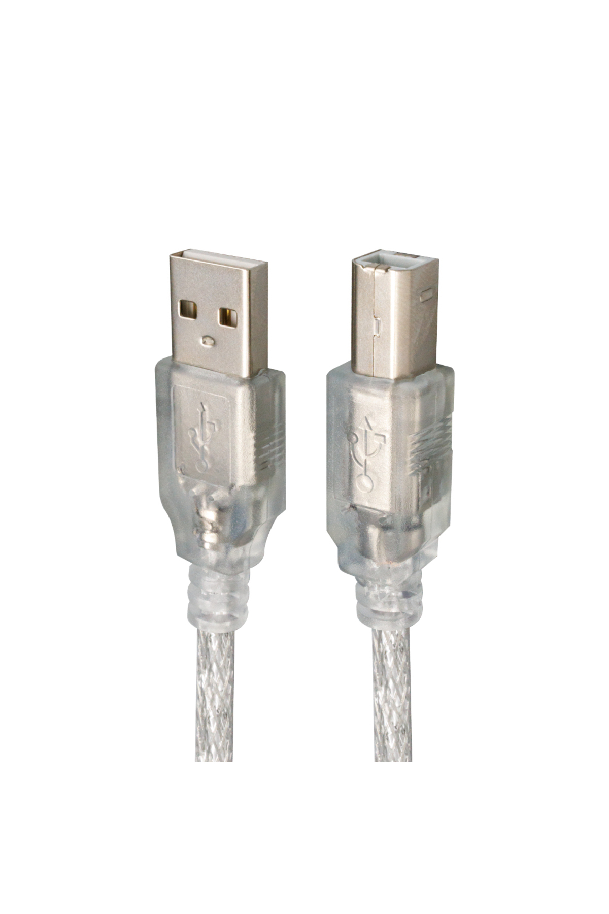 Smh- 1.5 Metre 2.0v Şeffaf Usb Yazici Kablosu