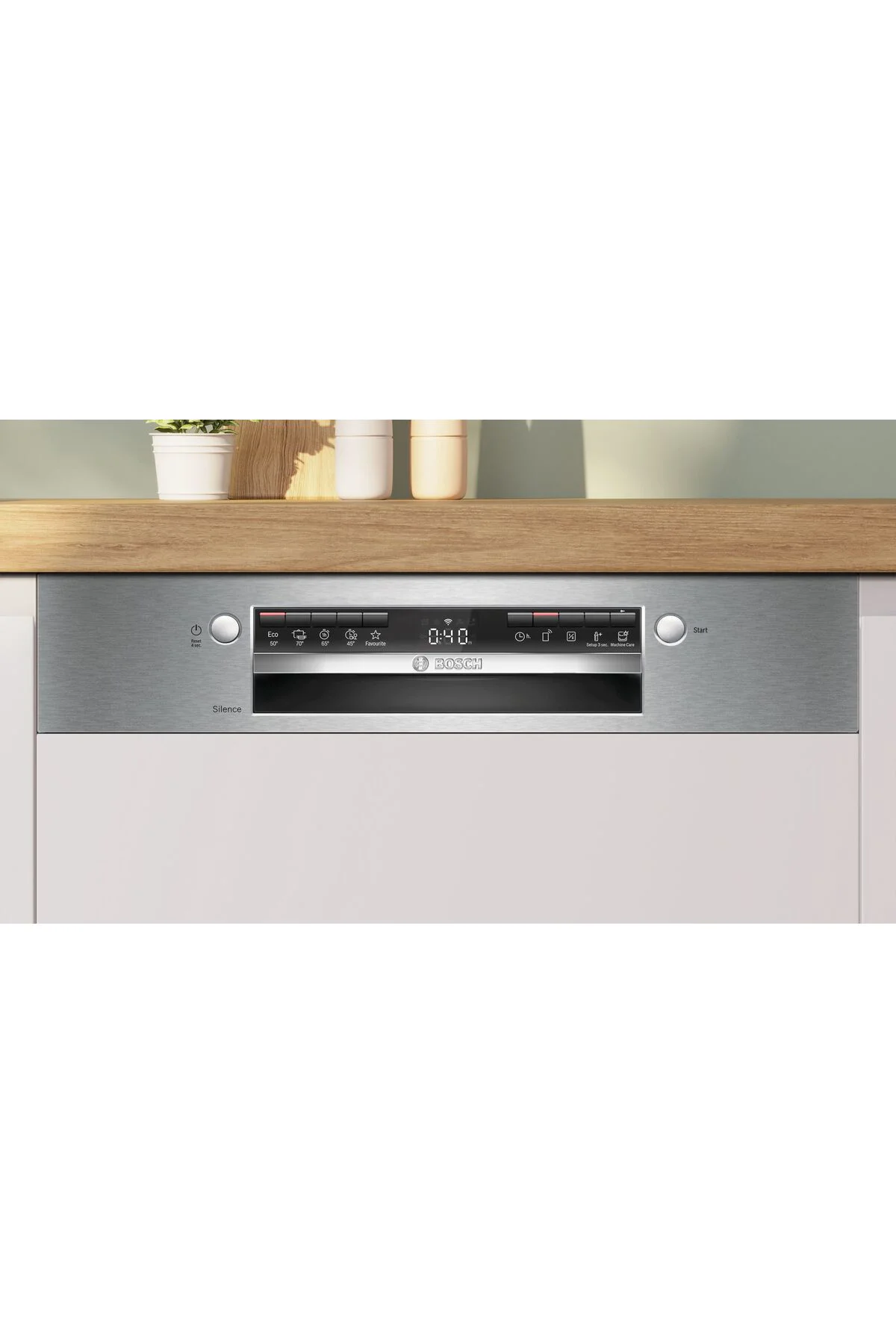 SMI4IKS50T 5 Programlı Inox Ankastre Bulaşık Makinesi