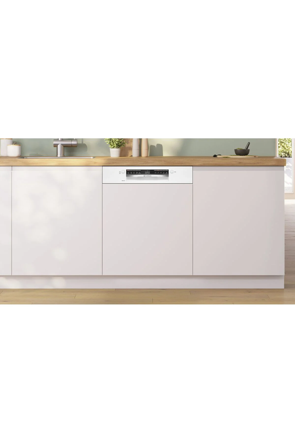 SMI4IKW50T 5 Programlı Beyaz Ankastre Bulaşık Makinesi