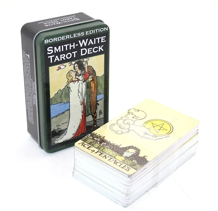 Smıth-waıte Metal Kutulu Tarot Kartı Alk2814 Smıth-waıte Metal Kutulu Tarot Kartı Alk2814