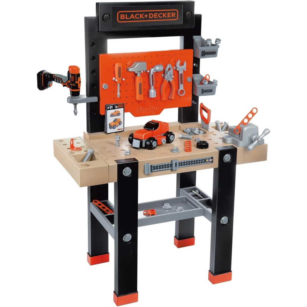Smoby Black Decker Bricolo Ultimate Çalışma Tezgahı 360730 Smoby Black Decker Bricolo Ultimate Çalışma Tezgahı 360730