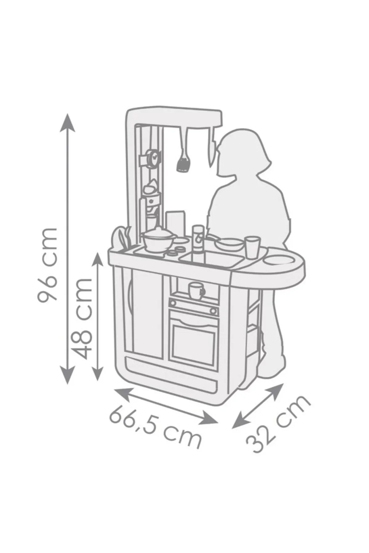 Smoby Cherry Mutfak Seti 310914