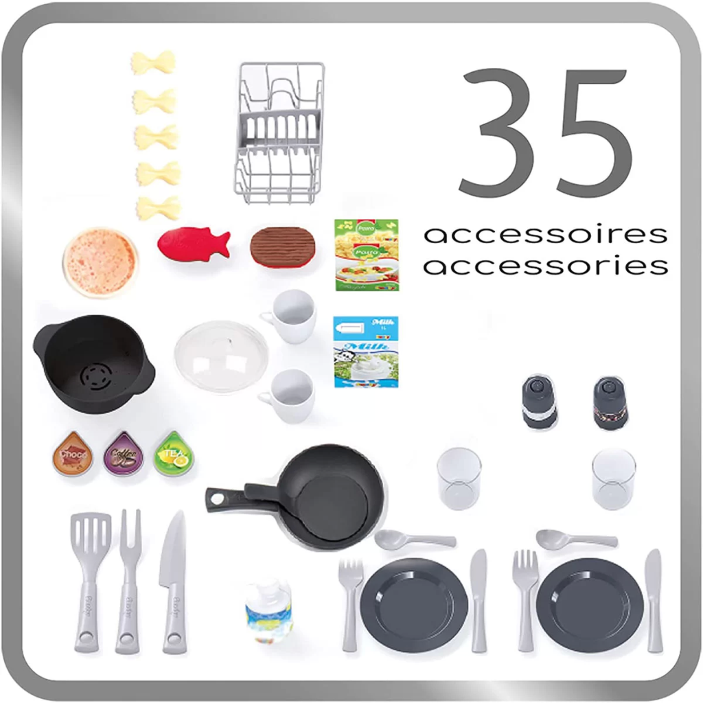 Smoby Kitchen Tech Edition Mutfak Seti 7600311052 Smoby Kitchen Tech Edition Mutfak Seti 7600311052