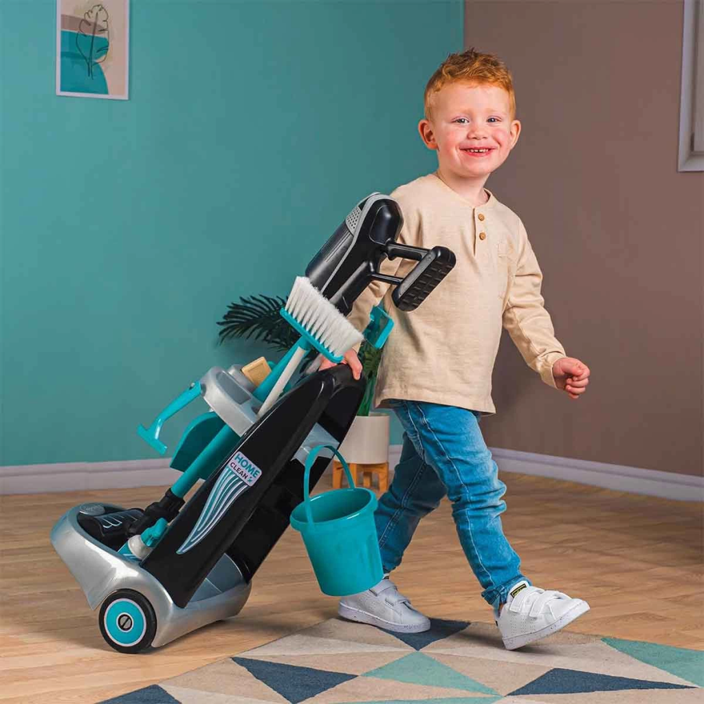 Smoby Rowenta Arabalı Elektrikli Süpürge 7600330319 Smoby Rowenta Arabalı Elektrikli Süpürge 7600330319