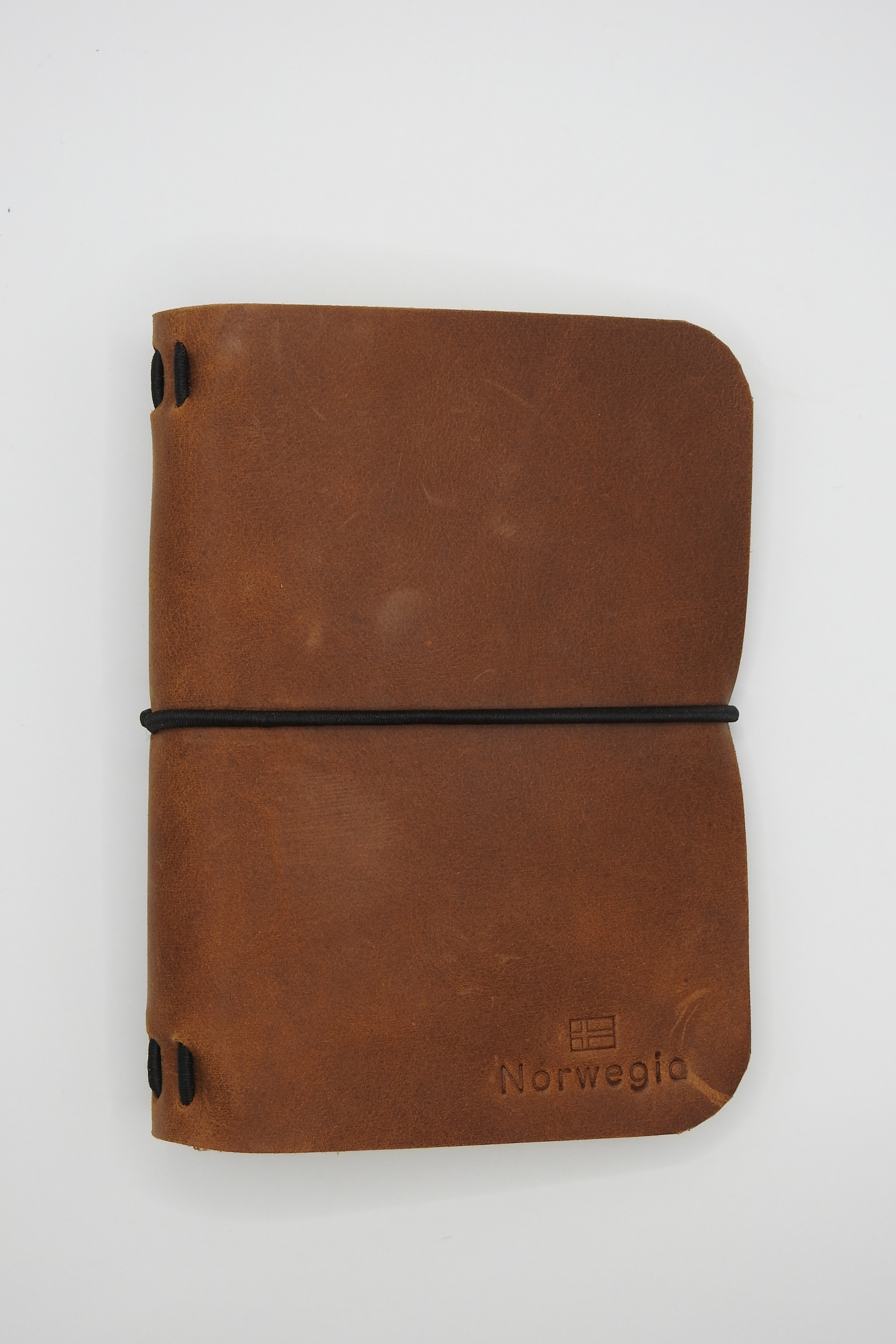 Smögen - %100 Hakiki Deri Pasaport Kılıfı - 3 Defter Hediye - Taba