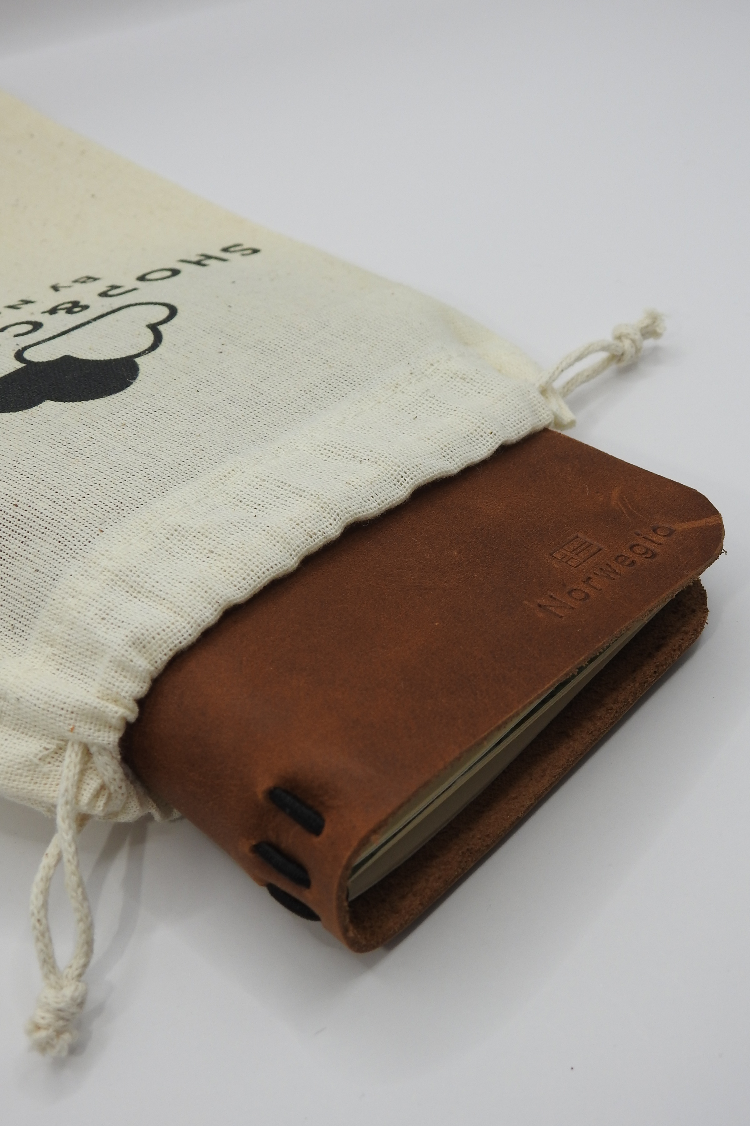 Smögen - %100 Hakiki Deri Pasaport Kılıfı - 3 Defter Hediye - Taba