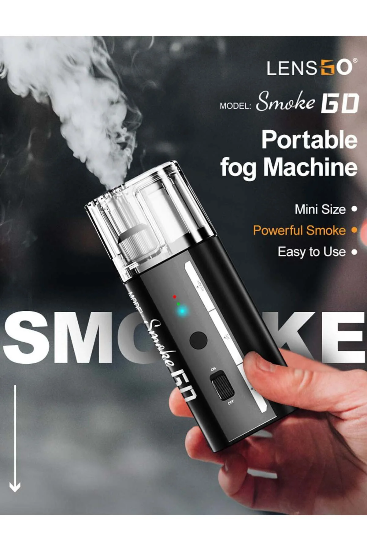 Smoke GO Duman Makinesi | Taşınabilir | Profesyonel Sis Fiyatı, Yorumları ve Özellikleri