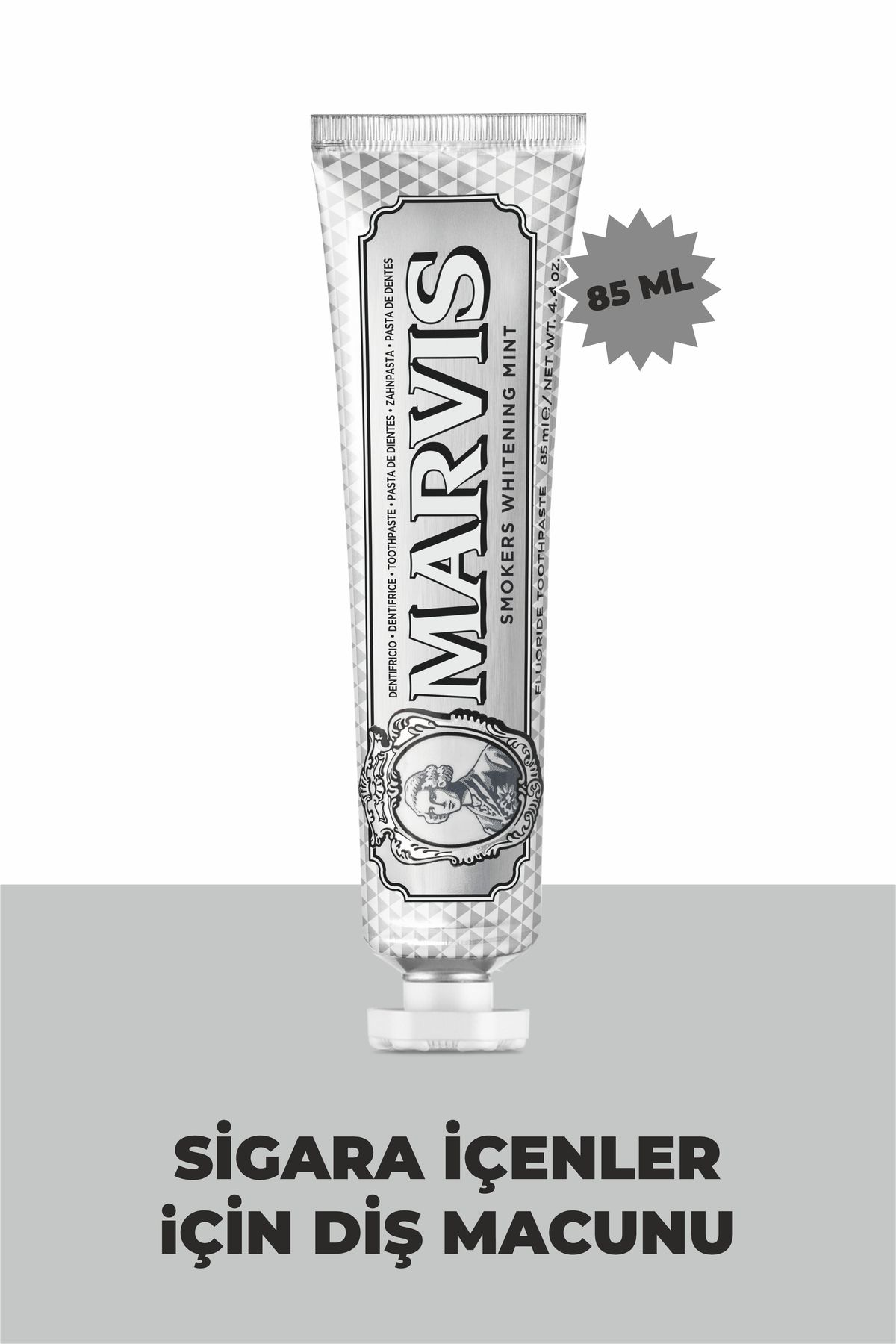 Marvis Smokers Whitening Mint Diş Macunu 85 Ml