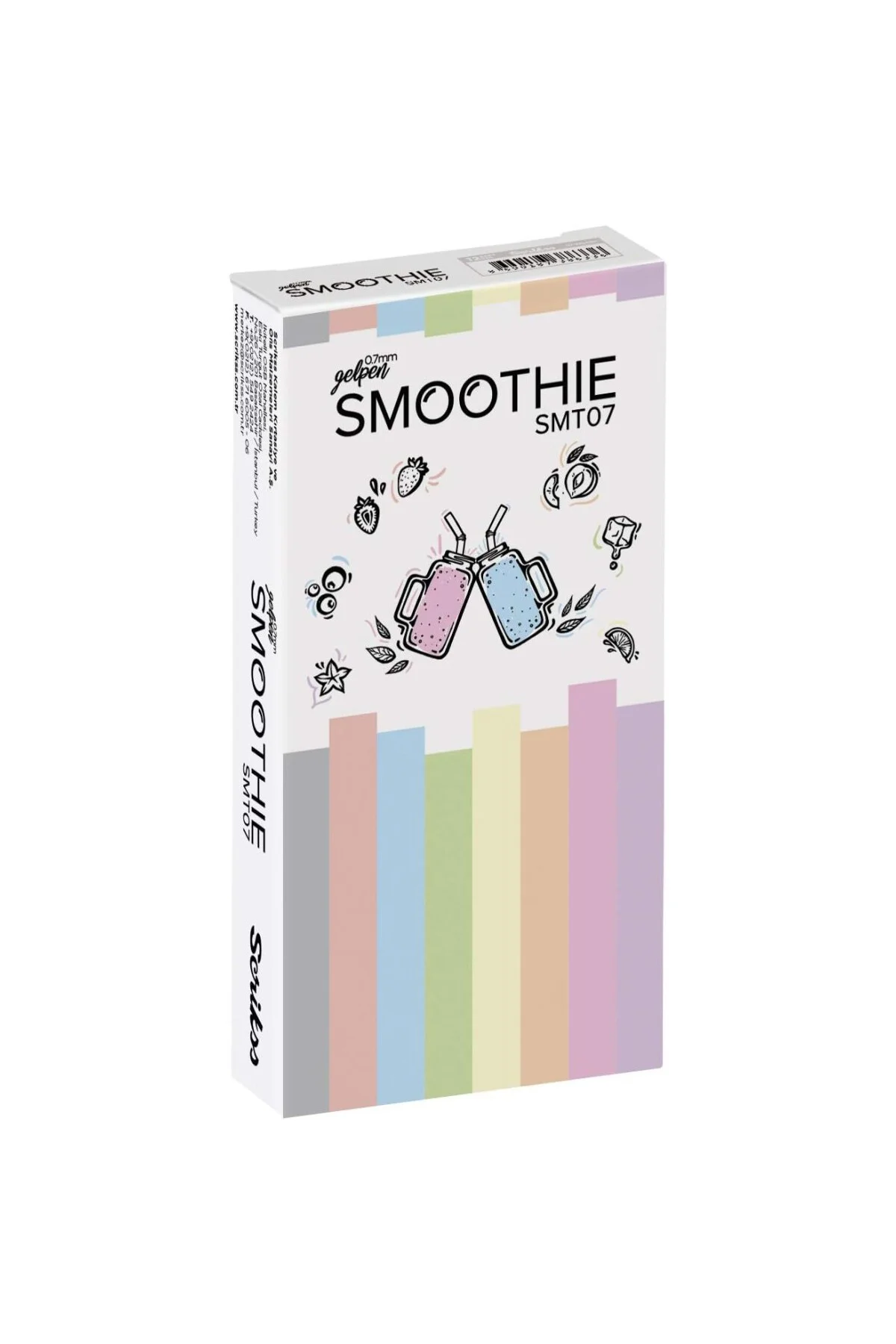 Smoothie Jel Kalem 0.7 Mm 12'li Kutu Siyah
