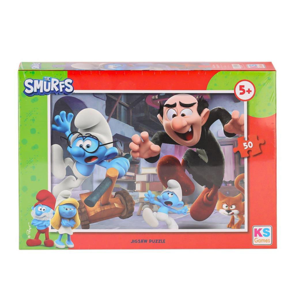 SMR 709 Smurf 50 Parça Puzzle -KS SMR 709 Smurf 50 Parça Puzzle -KS