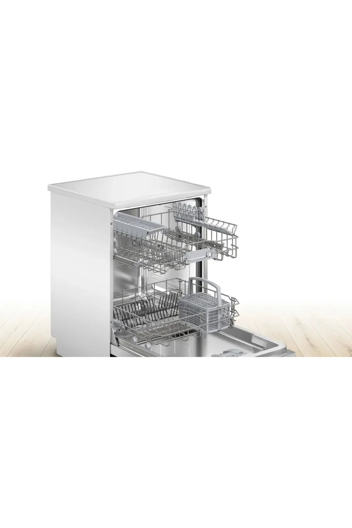 SMS26DW00T 6 Programlı Beyaz Bulaşık Makinesi