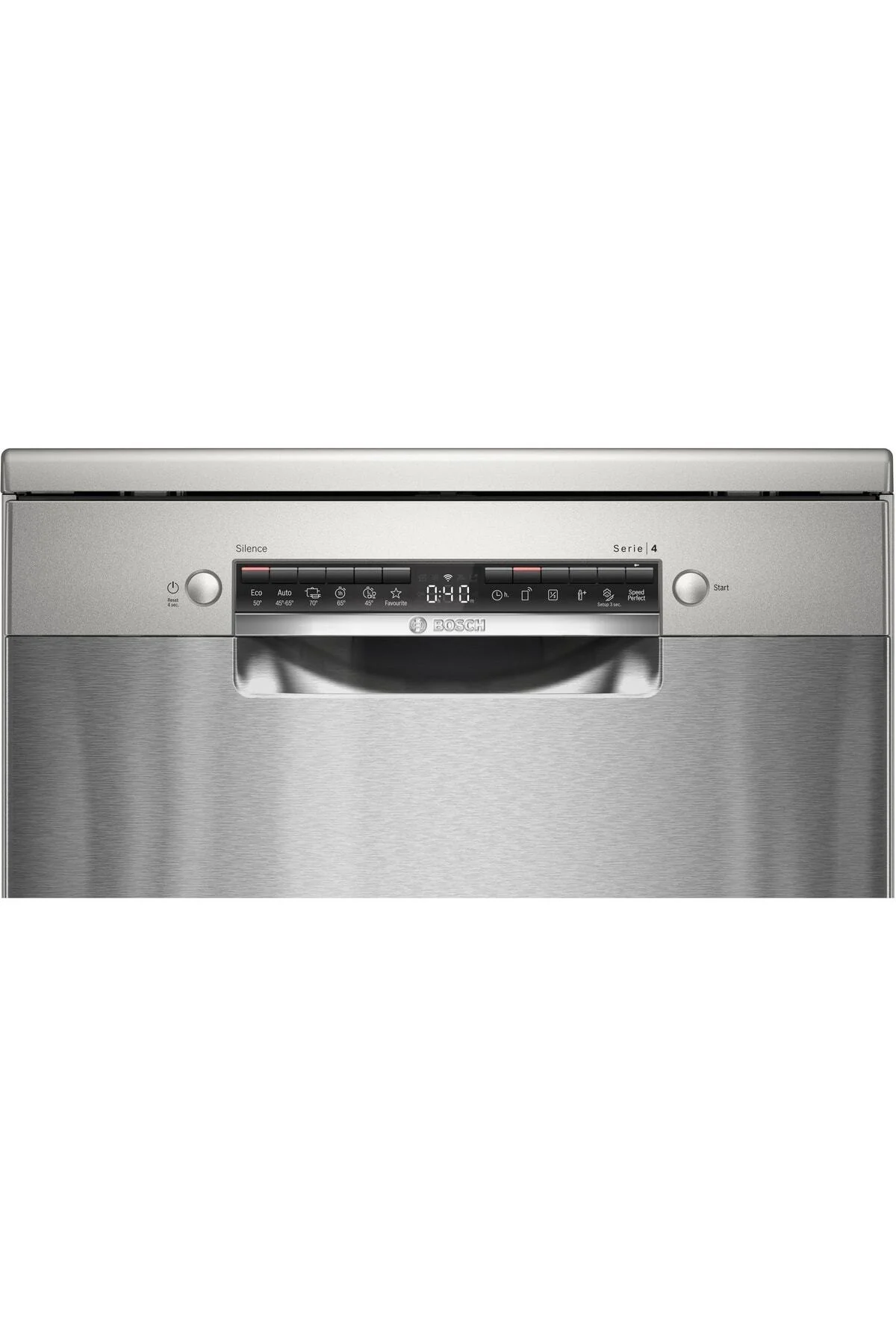 SMS4IMI62T Serie 4 Solo Bulaşık Makinesi 6 Prog. 60 cm Gümüş Inox SMS4IMI62T Serie 4 Solo Bulaşık Makinesi 6 Prog. 60 cm Gümüş Inox