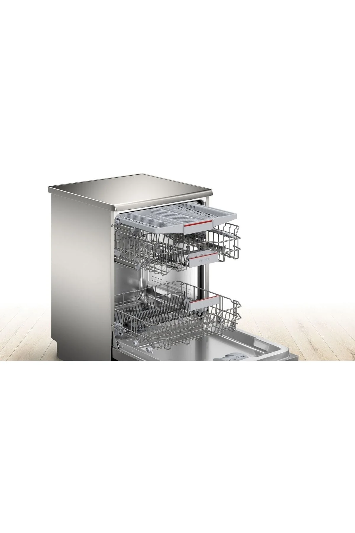 SMS4IMI62T Serie 4 Solo Bulaşık Makinesi 6 Prog. 60 cm Gümüş Inox SMS4IMI62T Serie 4 Solo Bulaşık Makinesi 6 Prog. 60 cm Gümüş Inox