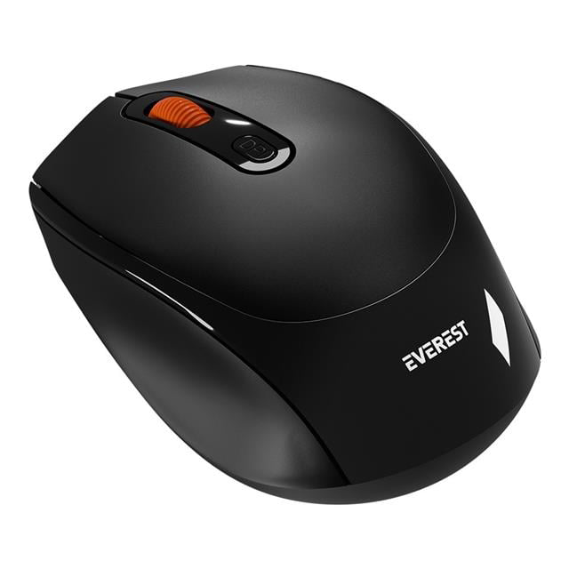 SMW-87 USB Siyah 2.4Ghz 1600DPI Kablosuz Mouse (4741)