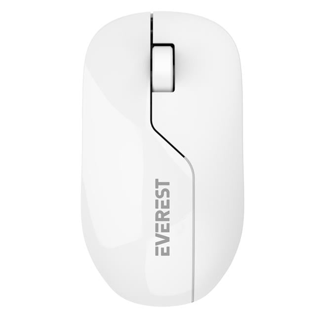 SMW-973 USB Beyaz 2.4Ghz 1200DPI Kablosuz Optik Mouse 5 Metre Men