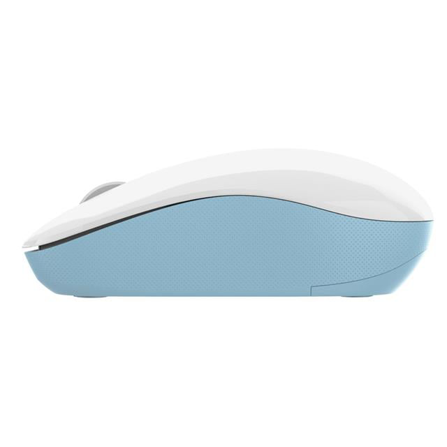 SMW-973 USB Beyaz-Mavi 2.4Ghz 1200DPI Kablosuz Optik Mouse 5 Metr