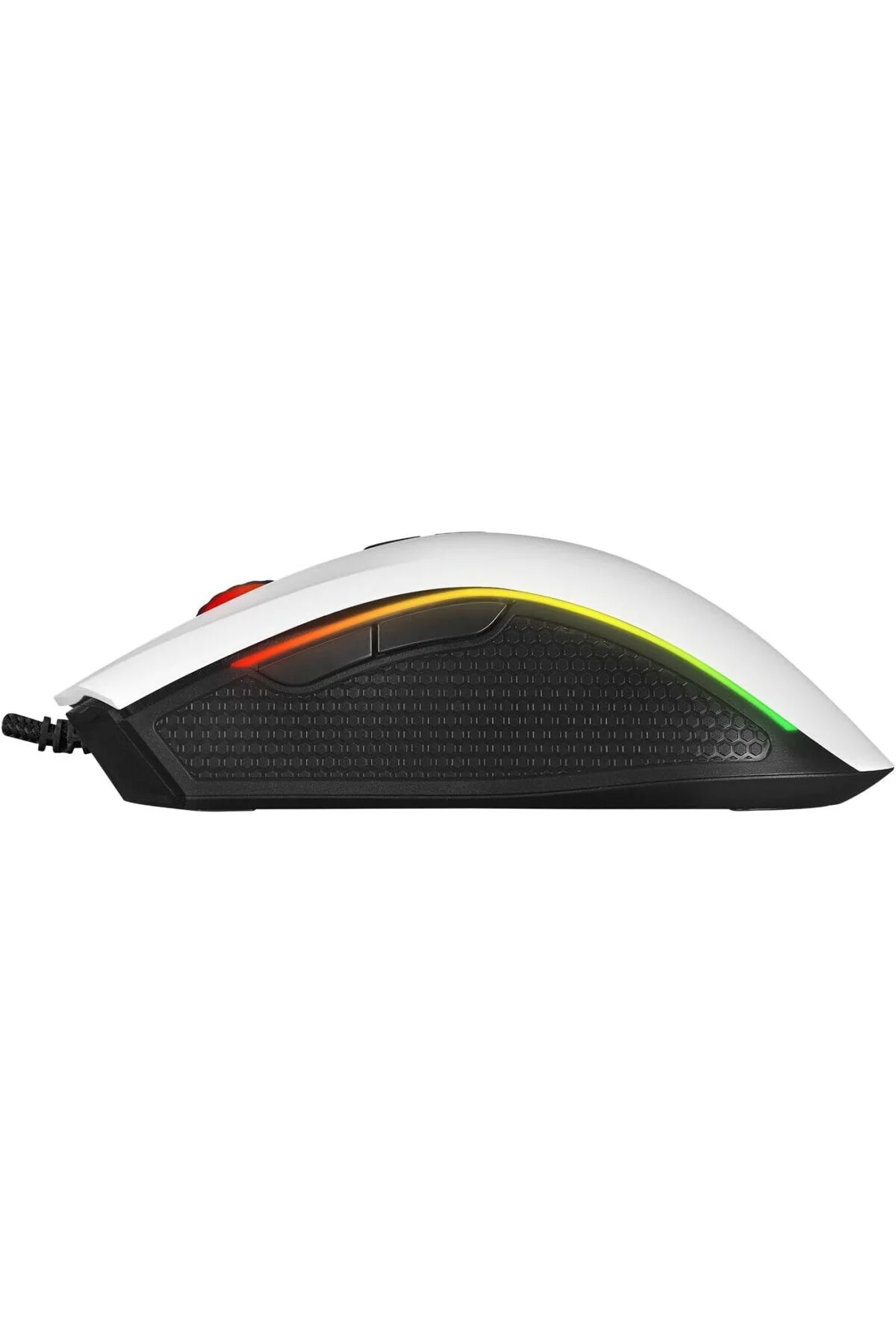 SMX-R44 Makrolu BEYAZ 6400dpi RGB Ledli Gaming Oyuncu Mouse