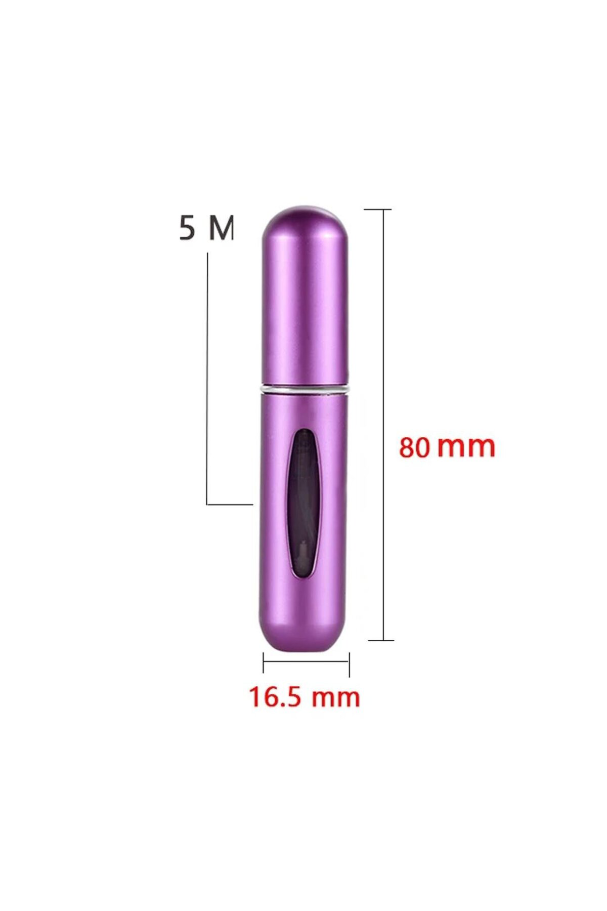 SN-14515 Pratik Doldurulabilir Mini Cep Parfüm Şişesi Alüminyum (