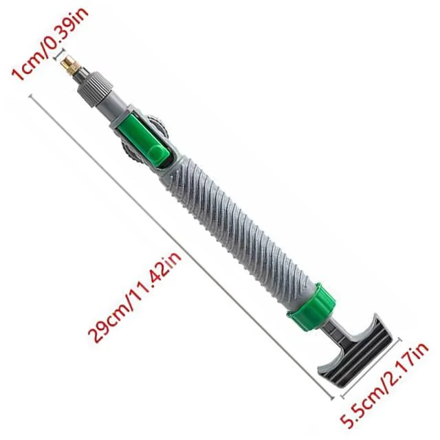 SN-24910 Ayarlanabilir Basınçlı Su Köpük Püskürtme Başlığı (Tüm Pet Şişelere Uyumlu)