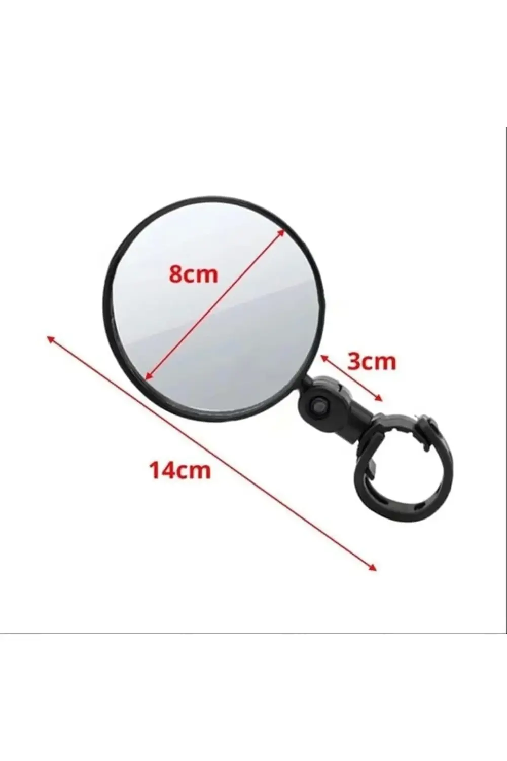 SN-27123 Elektrikli Scooter Bisiklet Dikiz Aynası