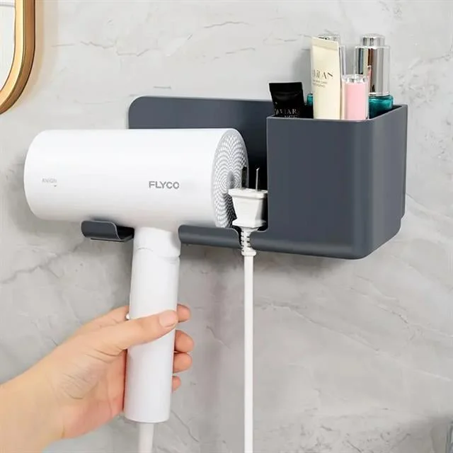 SN-27125 Banyo Rafı Sabunluk Diş Fırçası Saç Kurutma Makinesi