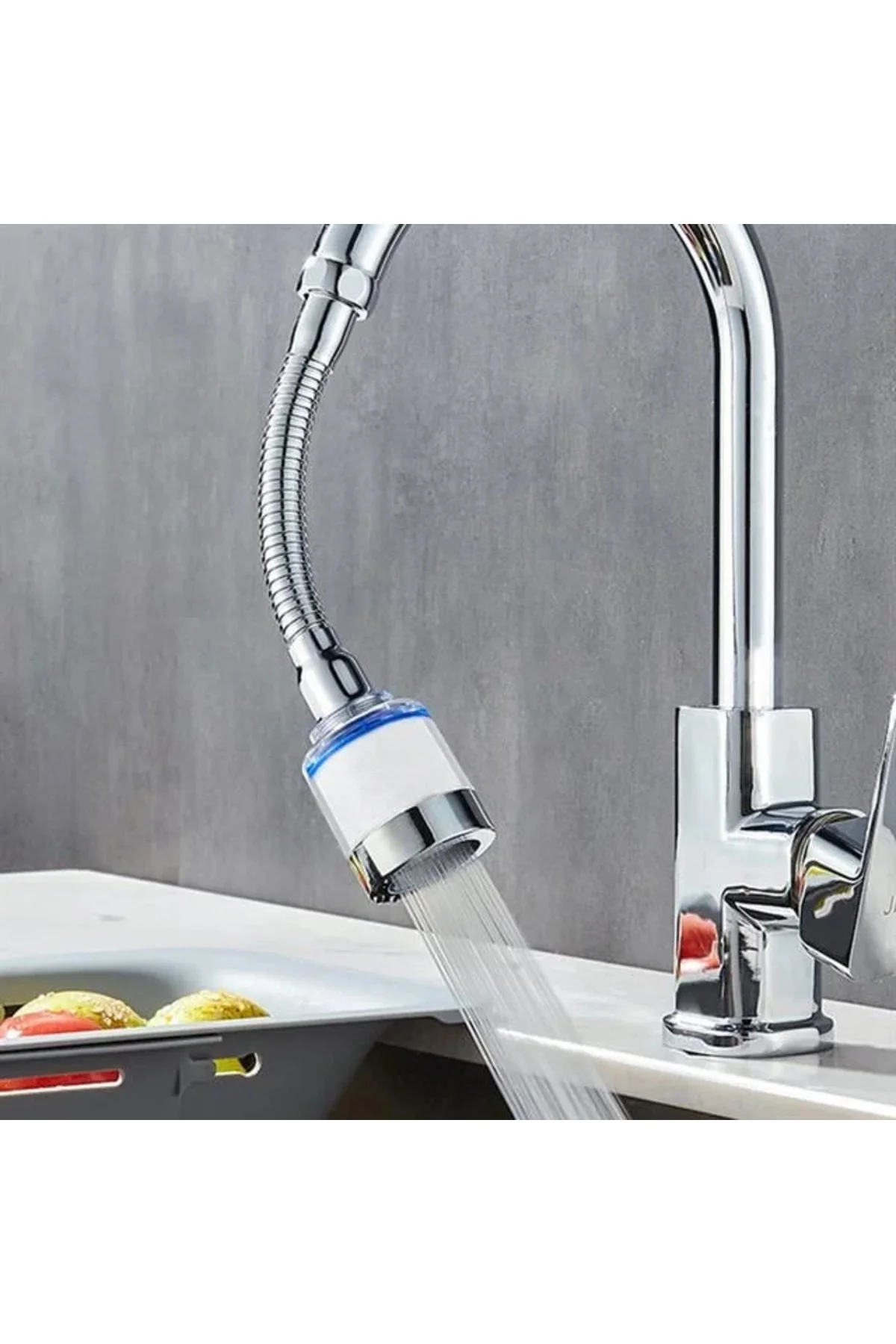 SN-27145 Oynar Başlıklı Kireç Önleyici 5 Filtreli Su Tasarruflu Musluk Başlığı SN-27145 Oynar Başlıklı Kireç Önleyici 5 Filtreli Su Tasarruflu Musluk Başlığı