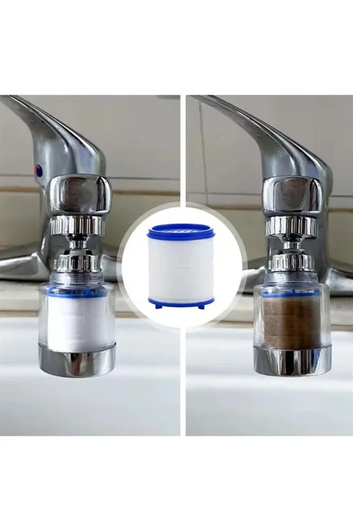 SN-27145 Oynar Başlıklı Kireç Önleyici 5 Filtreli Su Tasarruflu Musluk Başlığı SN-27145 Oynar Başlıklı Kireç Önleyici 5 Filtreli Su Tasarruflu Musluk Başlığı