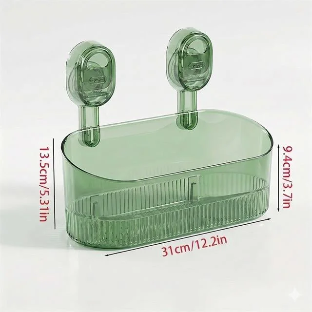 SN-29266 Vantuzlu Şeffaf Banyo Mutfak Rafı Organizer SN-29266 Vantuzlu Şeffaf Banyo Mutfak Rafı Organizer