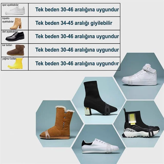 SN-29278 Karda Kayma Önleyici Ayakkabı Aparatı Beyaz Fiyatı, Yorumları ve Özellikleri