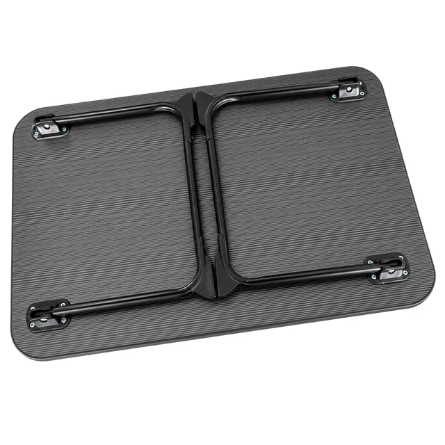 SN-29692 Katlanabilir Laptop Masası ve Yatak Koltuk Üzeri Tepsisi Siyah 60x40cm