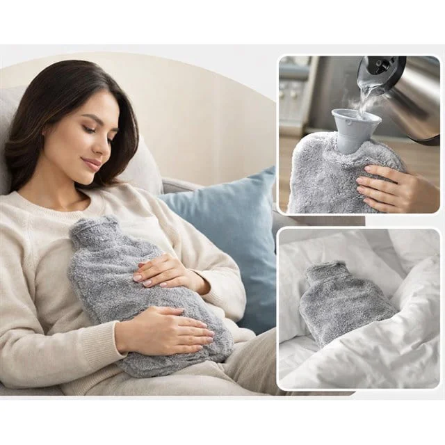SN-29909 Peluş Kılıflı Yumuşak Dokulu 30 Cm 2000 Ml Kapasiteli Sıcak Su Torbası SN-29909 Peluş Kılıflı Yumuşak Dokulu 30 Cm 2000 Ml Kapasiteli Sıcak Su Torbası
