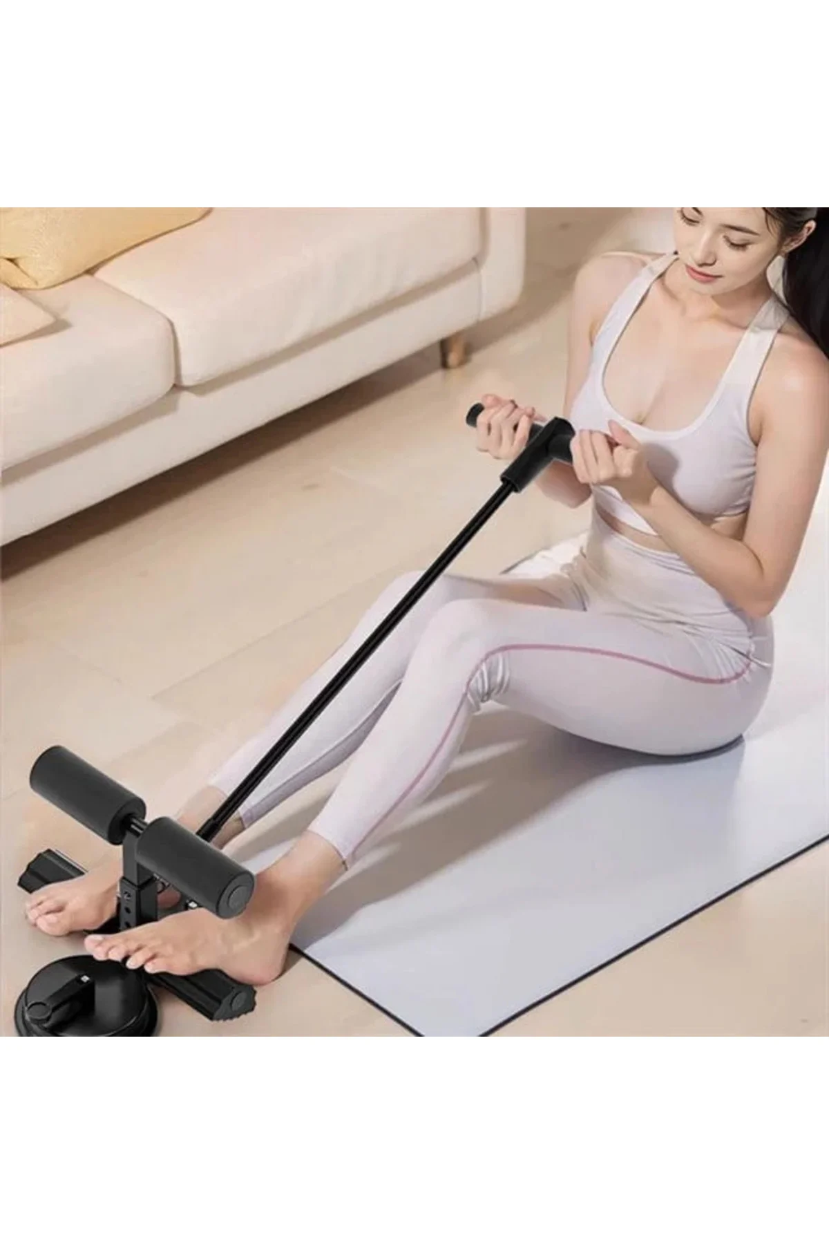SN-29962 Çift Vantuzlu Ev Tipi 3 Kademe Boy Ayarlı Mekik - Karın Egzersiz Aleti SN-29962 Çift Vantuzlu Ev Tipi 3 Kademe Boy Ayarlı Mekik - Karın Egzersiz Aleti