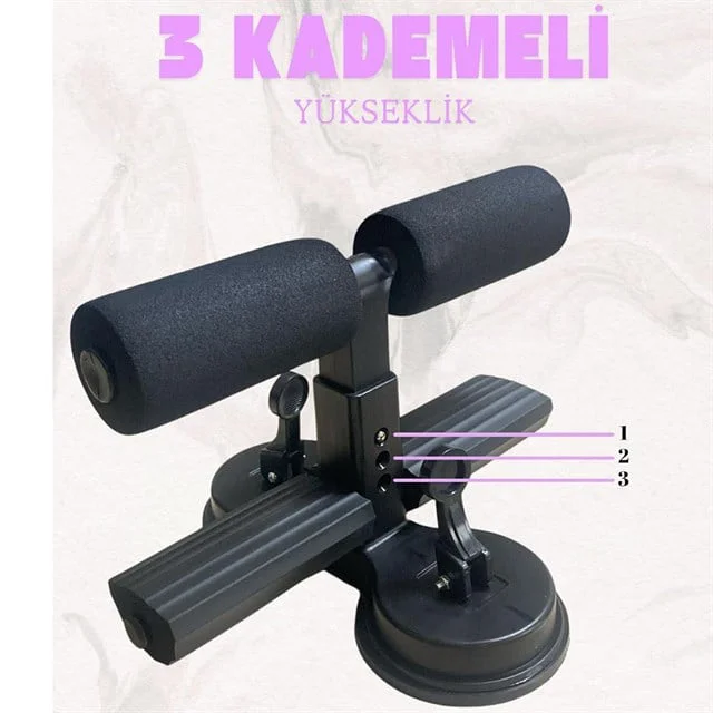 SN-29962 Çift Vantuzlu Ev Tipi 3 Kademe Boy Ayarlı Mekik - Karın Egzersiz Aleti SN-29962 Çift Vantuzlu Ev Tipi 3 Kademe Boy Ayarlı Mekik - Karın Egzersiz Aleti