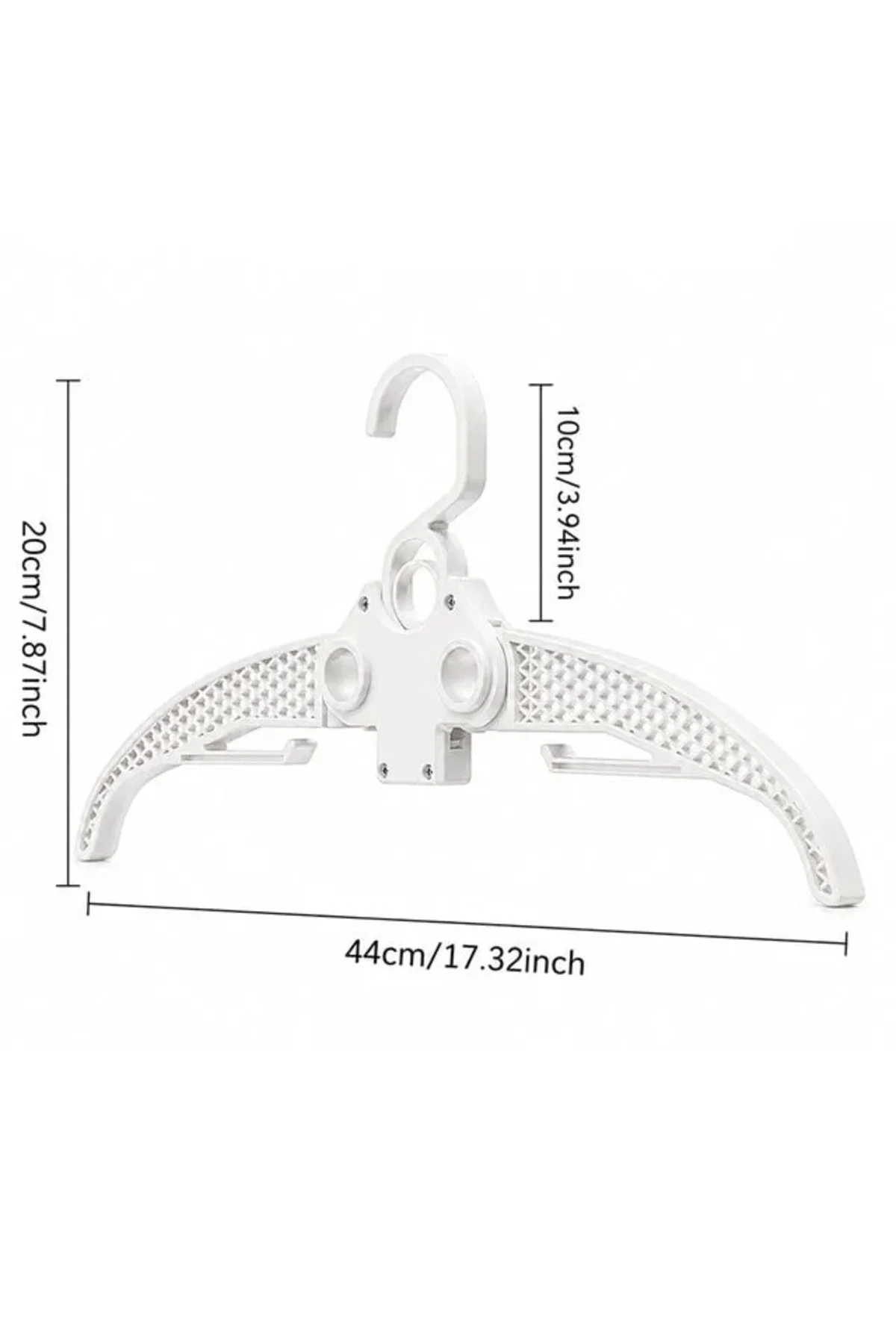 SN-37874 Katlanabilir Pratik Elbise Askısı