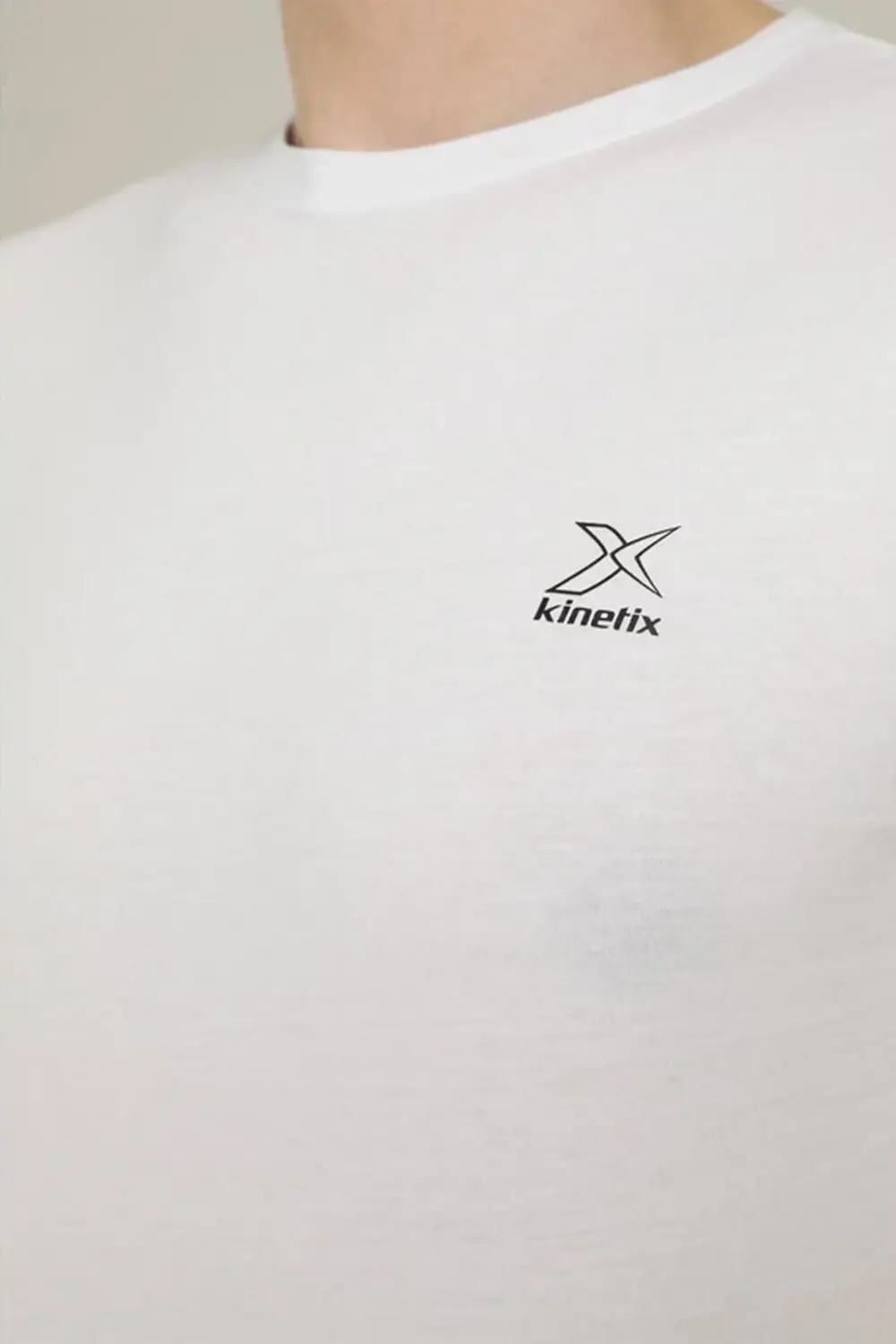 Sn234 Basıc Raw Edge T-sh Erkek Kısa Kol T-shirt