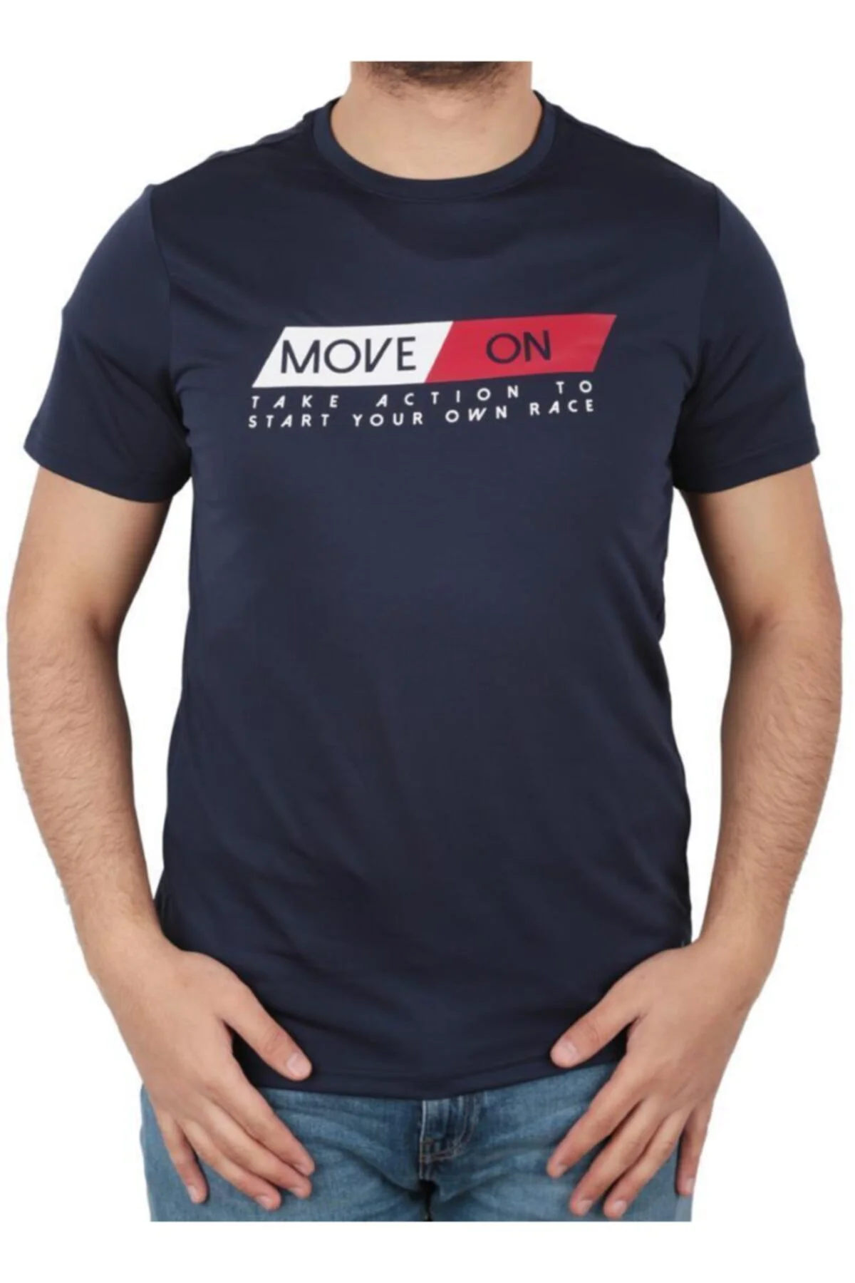 SN325 HANSEL T-SHIRT Lacivert Erkek T-Shirt 100583282